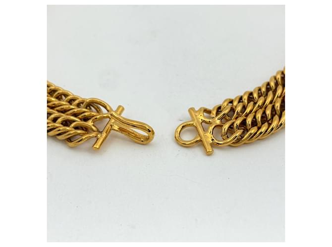 Collana Chanel placcata oro D'oro - vista 3