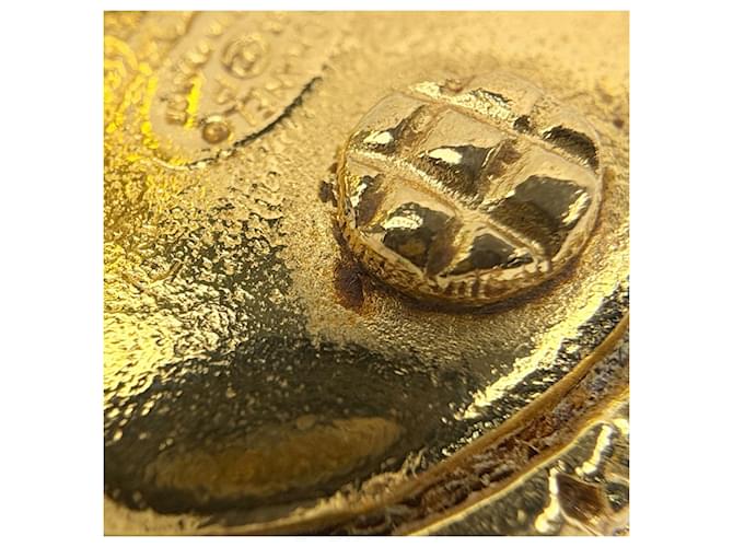 Orecchini a clip Chanel Gold D'oro - vista 4