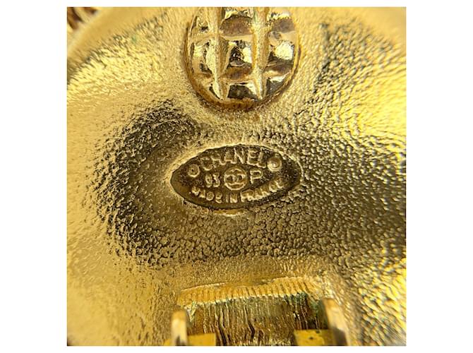 Orecchini a clip Chanel Gold D'oro - vista 5