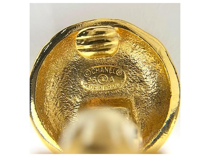 Orecchini a clip Chanel Gold D'oro - vista 5