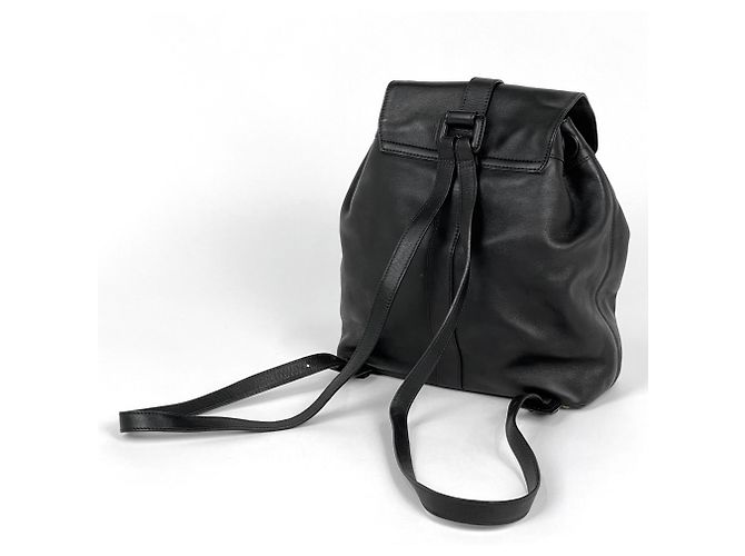 Zaino Chanel in pelle nera Nero - vista 2