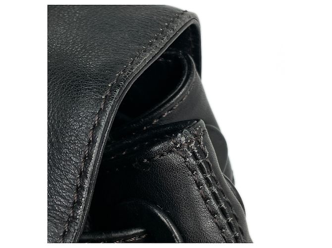 Zaino Chanel in pelle nera Nero - vista 7