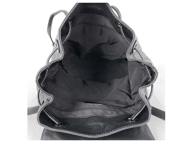 Zaino Chanel in pelle nera Nero - vista 8
