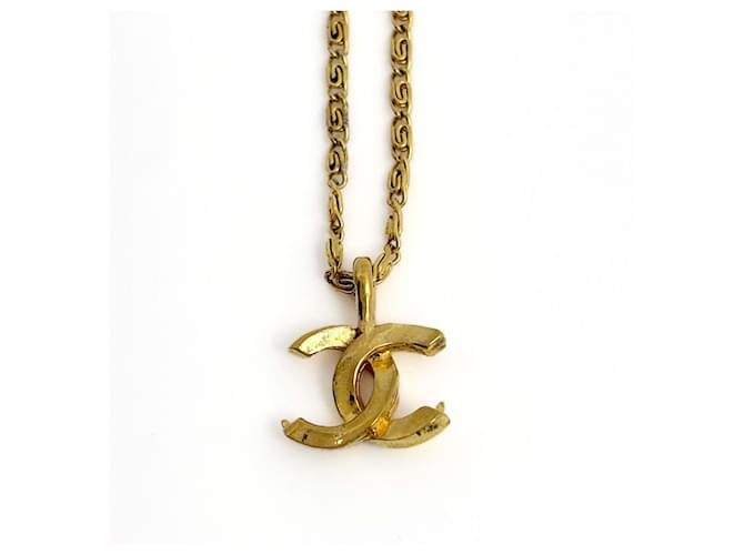 Collana Chanel placcata oro D'oro - vista 2