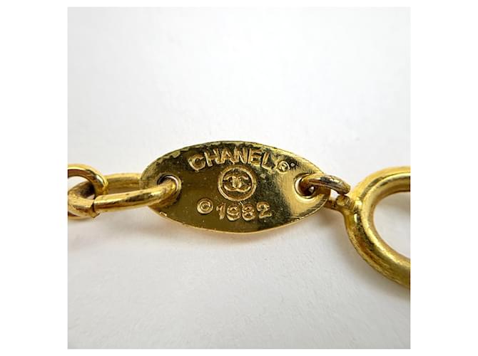Collana Chanel placcata oro D'oro - vista 4