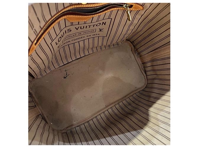 Louis Vuitton Neverfull MM Monogram Canvas Braun Monogramm - Ansicht 7