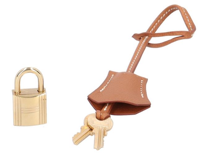 Hermès Borsa a tracolla Hermes Kelly 28 Marrone D'oro - vista 15