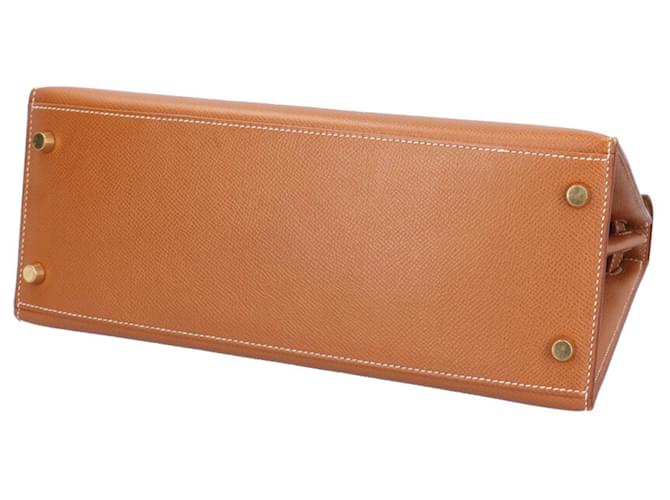 Hermès Borsa a tracolla Hermes Kelly 28 Marrone D'oro - vista 5