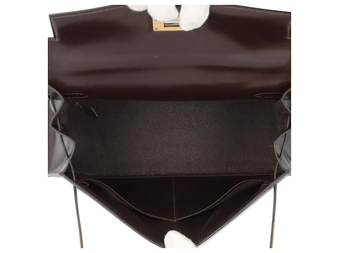 Hermès Borsa Hermes Kelly 28 Marrone Marrone scuro - vista 6