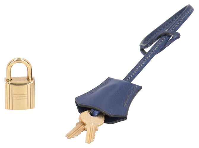 Hermès Borsa a tracolla Hermes Kelly 28 Blu Blu navy - vista 13
