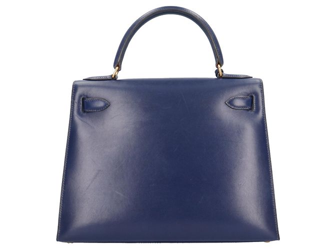 Hermès Borsa a tracolla Hermes Kelly 28 Blu Blu navy - vista 3