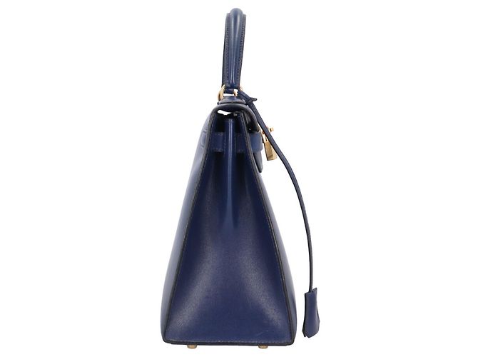 Hermès Borsa a tracolla Hermes Kelly 28 Blu Blu navy - vista 4