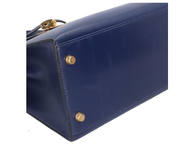 Hermès Borsa a tracolla Hermes Kelly 28 Blu Blu navy - vista 7
