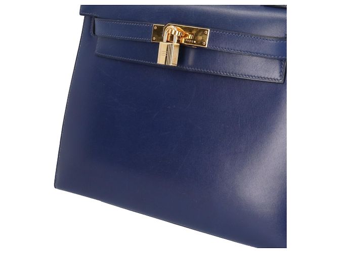 Hermès Borsa a tracolla Hermes Kelly 28 Blu Blu navy - vista 8