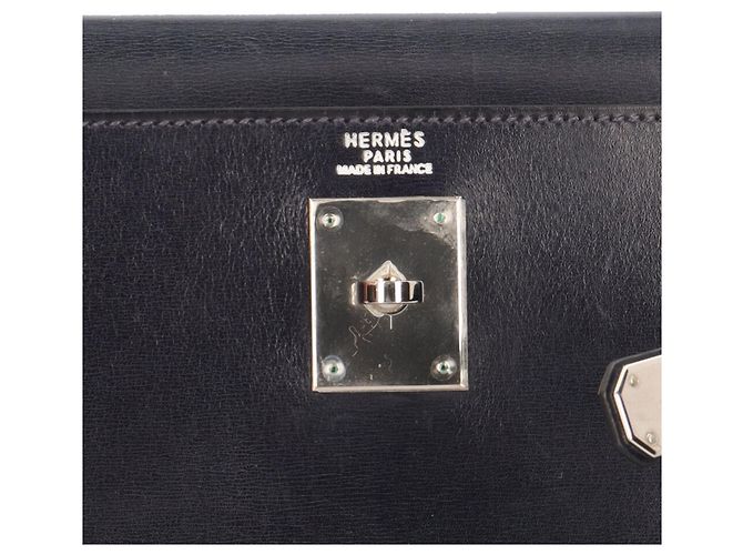 Hermès Borsa a tracolla Hermes Kelly 32 Blu Blu navy - vista 11