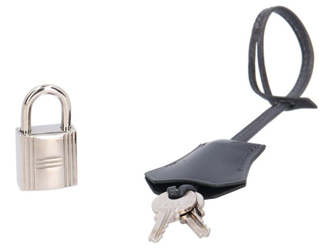 Hermès Borsa a tracolla Hermes Kelly 32 Blu Blu navy - vista 13