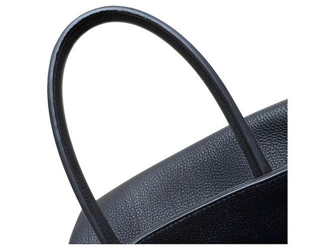 Hermès Borsa Hermes Birkin 35 in pelle Togo nera Nero - vista 10