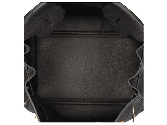 Hermès Borsa Hermes Birkin 35 in pelle Togo nera Nero - vista 8