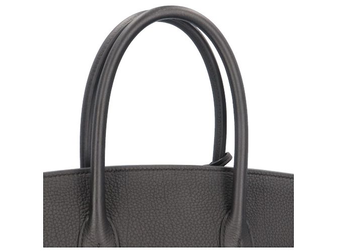 Hermès Borsa Hermes Birkin 35 in pelle Togo nera Nero - vista 9