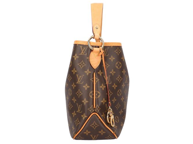 Borsa a tracolla Louis Vuitton Delightful PM Monogram Marrone Rosa - vista 4