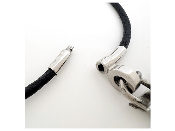Hermès Collana Hermes Pegasus Cadena Choker Argento - vista 3