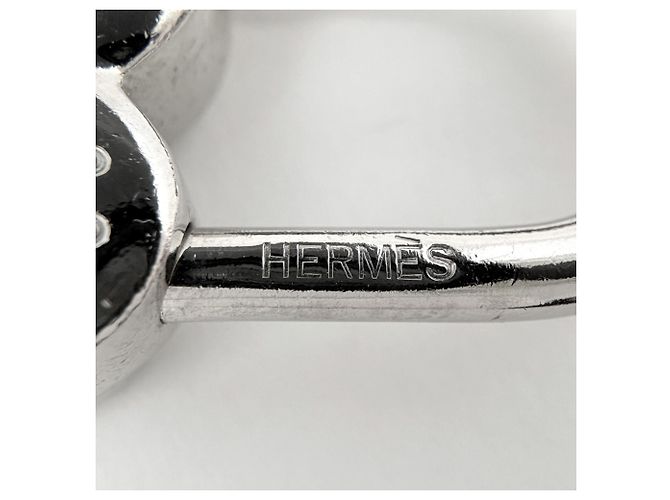 Hermès Hermes Bag Charm Viviride Heart Pendant Argento - vista 4