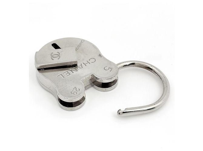 Charm per borsa Chanel Silver Argento - vista 3