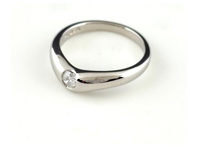 Anillo Curved Band Tiffany & Co. - vista 3