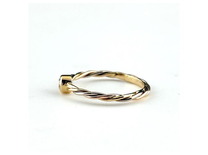 Cartier Twist Band Ring Drei Farben - Ansicht 4