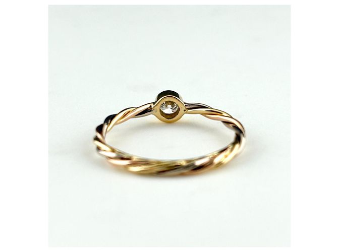 Cartier Twist Band Ring Drei Farben - Ansicht 5