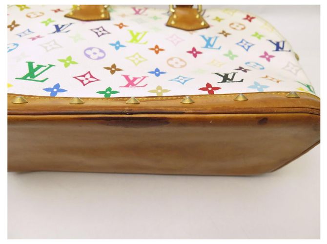 BORSA A MANO LOUIS VUITTON ALMA MM MURAKAMI TOILE MONOGRAM Nero - vista 19