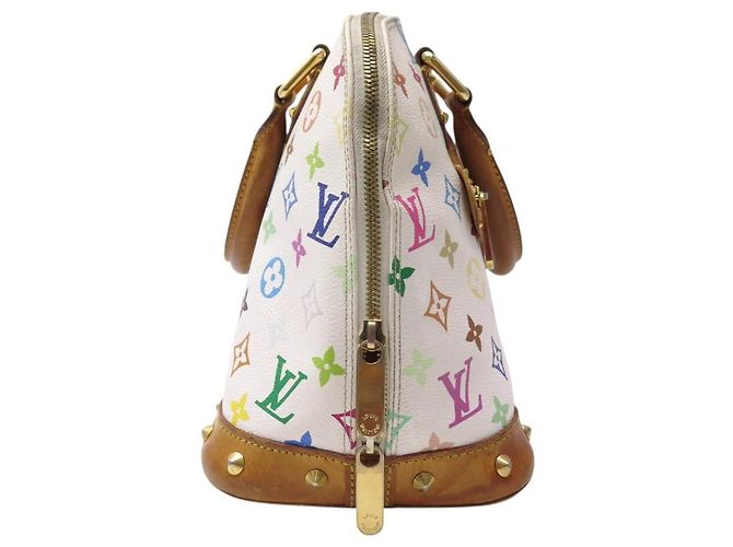 BORSA A MANO LOUIS VUITTON ALMA MM MURAKAMI TOILE MONOGRAM Nero - vista 3