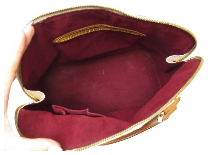 BORSA A MANO LOUIS VUITTON ALMA MM MURAKAMI TOILE MONOGRAM Nero - vista 9
