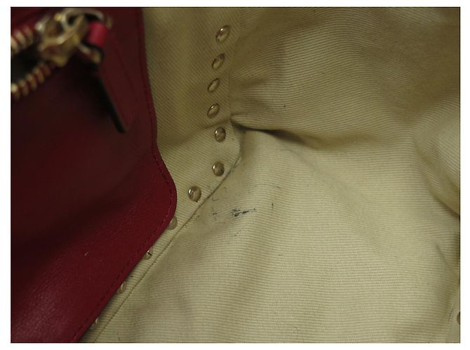 BORSA A MANO VALENTINO ROCKSTUD IW2B0037BOL IN PELLE ROSSA BORSA A TRACCOLLA - vista 11