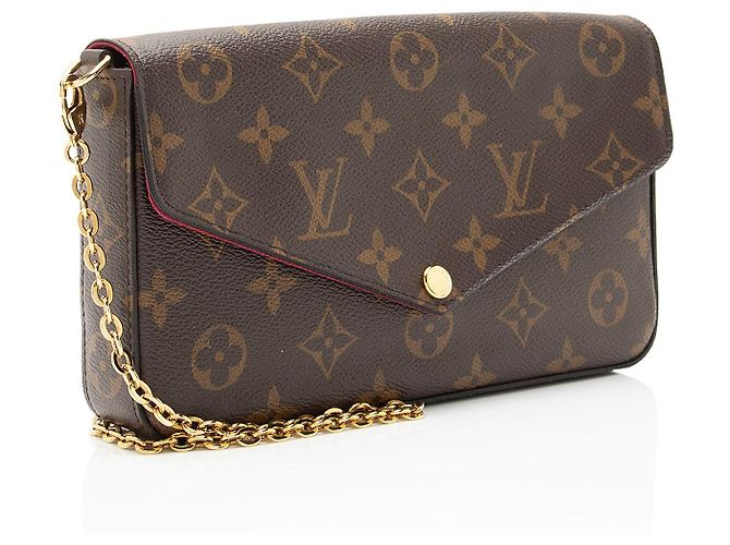 Louis Vuitton Monogram Canvas Felicie Pochette Braun - Ansicht 2