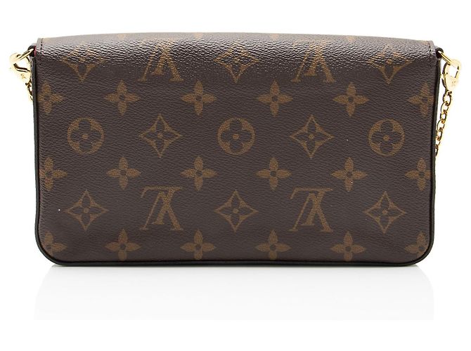 Louis Vuitton Monogram Canvas Felicie Pochette Braun - Ansicht 3