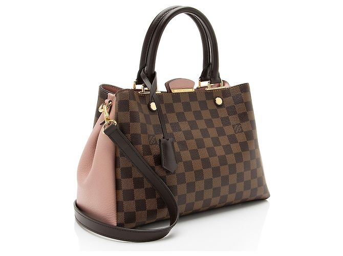 Louis Vuitton Damier Ebene Brittany Satchel Tasche Braun - Ansicht 2