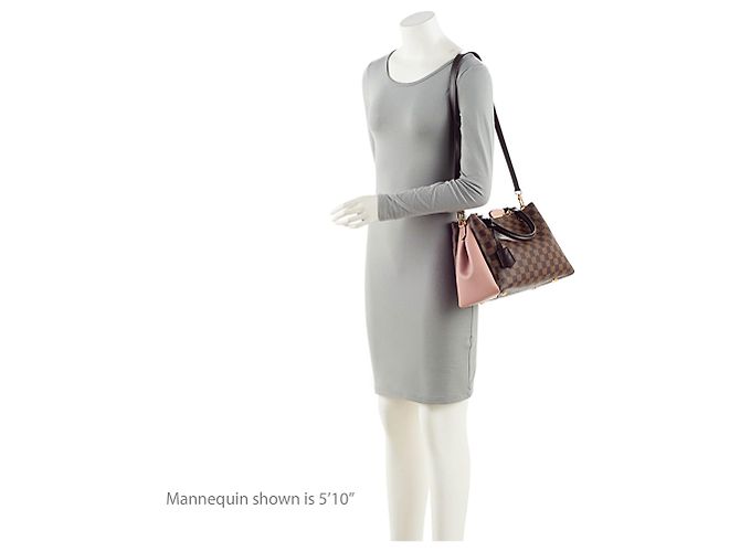 Louis Vuitton Damier Ebene Brittany Satchel Tasche Braun - Ansicht 5