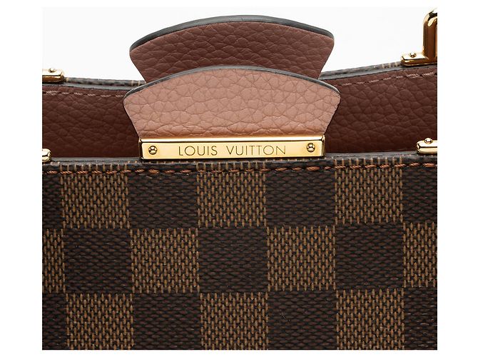 Louis Vuitton Damier Ebene Brittany Satchel Tasche Braun - Ansicht 9