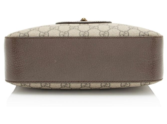Gucci GG Supreme Neo Vintage Messenger Castaño Beige - vista 4