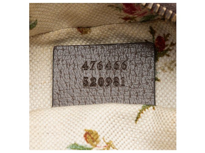 Gucci GG Supreme Neo Vintage Messenger Castaño Beige - vista 6