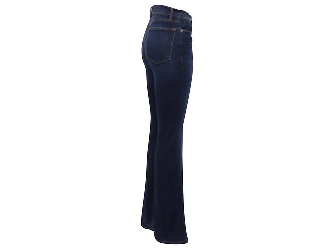 Frame Denim Vaqueros acampanados Frame en algodón azul marino - vista 2
