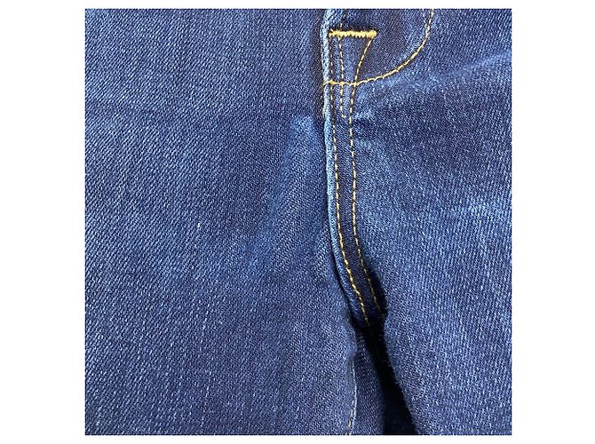 Frame Denim Vaqueros acampanados Frame en algodón azul marino - vista 4