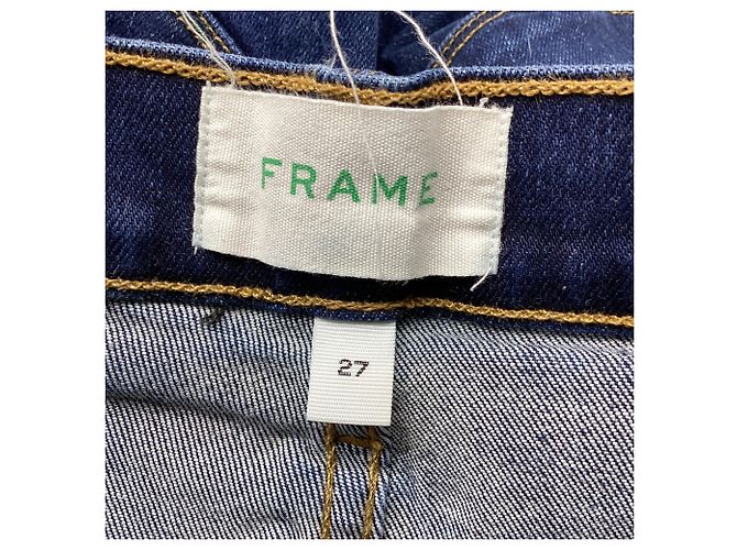Frame Denim Vaqueros acampanados Frame en algodón azul marino - vista 6