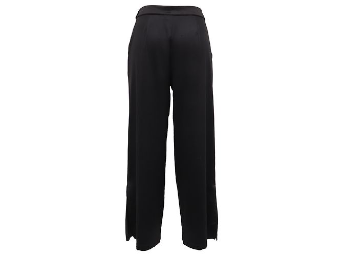 Autre Marque Pantalones Wide-Leg Fleur Du Mal en poliéster negro - vista 3