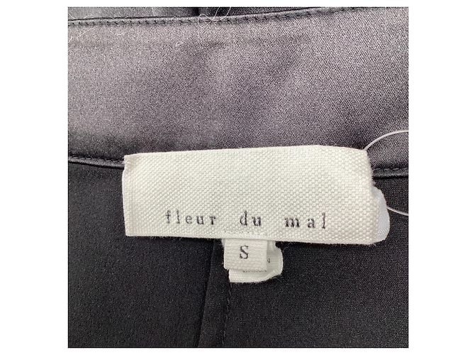 Autre Marque Pantalones Wide-Leg Fleur Du Mal en poliéster negro - vista 6