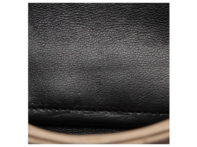 Portefeuille Monogramme Saint Laurent Matelassé Grain de Poudre Marron Beige - vue 10