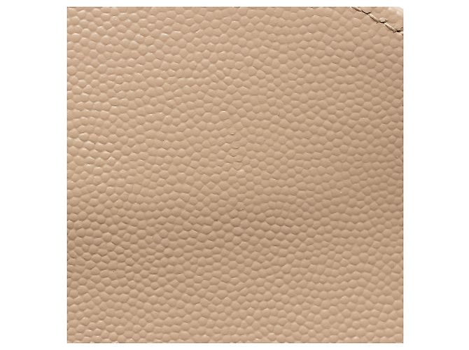 Portefeuille Monogramme Saint Laurent Matelassé Grain de Poudre Marron Beige - vue 9