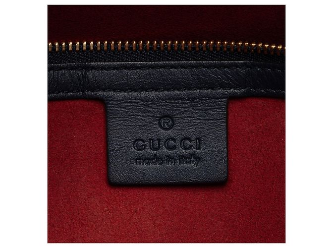 Gucci GG Supreme Linea A Hobo Blu - vista 8