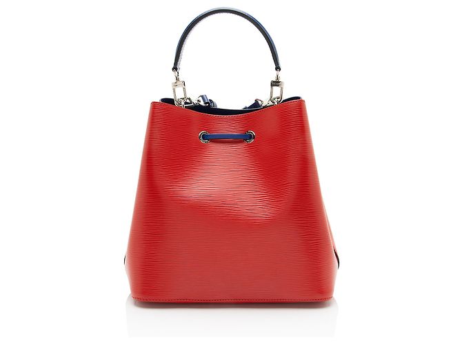 Néonoé Borsa a tracolla Louis Vuitton Neonoe in pelle Epi Blu - vista 3